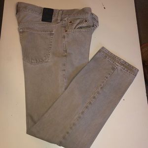 Gray jeans